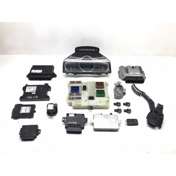 Kit Chave Modulo Injeçao Volvo V60 T5 2014 240cv 31327995