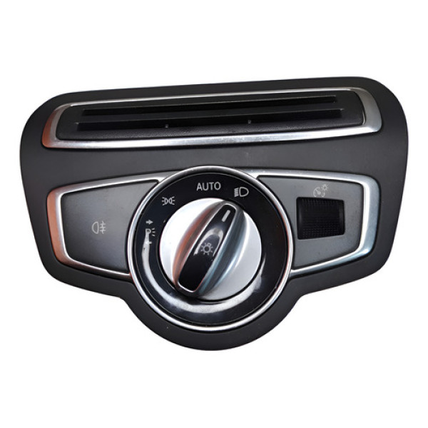 Botao Chave Luz Farol Mercedes C180 C200 2017 2018 Preto