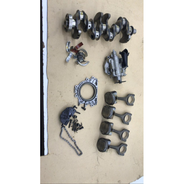 Kit Motor Tiguan 1.4 2020 Virabrequim Pistão Bielas Bronzina