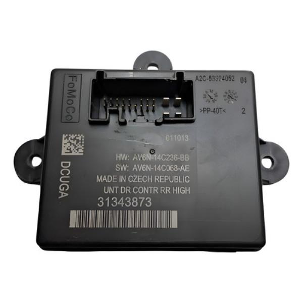 Modulo Porta Volvo V60 2014 Traseira Esquerda