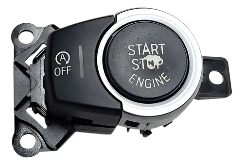 Botão Comando Partida Ignição Start Stop Bmw X3 2014 Branco
